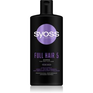 Syoss Full Hair 5 šampon pro jemné vlasy pro objem a vitalitu 440 ml