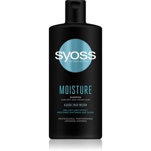 Syoss Moisture hydratační šampon pro suché a křehké vlasy 440 ml