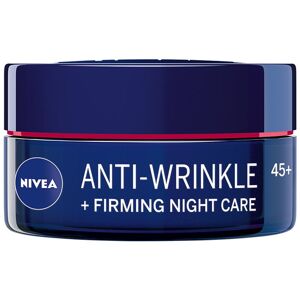 Nivea Anti-Wrinkle Firming zpevňující noční krém proti vráskám 45+ 50 ml