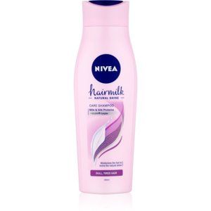 Nivea Hairmilk Natural Shine pečující šampon 250 ml