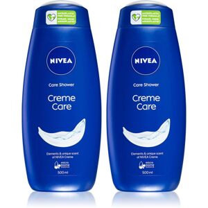 Nivea Creme Care krémový sprchový gel 2 x 500 ml (výhodné balení)
