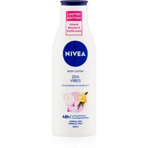 Nivea Zen Vibes hydratační tělové mléko Almond Blossom & Vanilla 250 ml