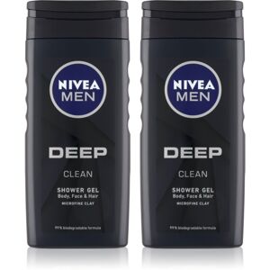 Nivea Men Deep sprchový gel pro muže (výhodné balení)