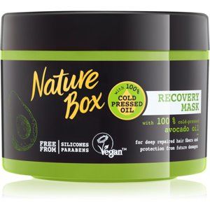 Nature Box Avocado intenzivní regenerační maska pro poškozené vlasy 200 ml