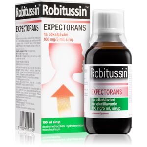 Robitussin Expectorans na odkašlávání 100 mg/5 ml 100 ml