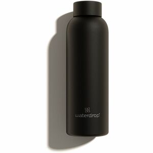 Waterdrop Thermo Steel nerezová láhev na vodu barva Black Matt 600 ml