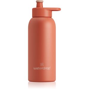 Waterdrop Steel Kids nerezová láhev na vodu pro děti barva Orange Matt 400 ml