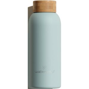 Waterdrop Steel nerezová láhev na vodu malá barva Pastel Turquoise Matt 400 ml