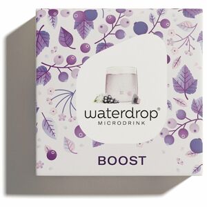 Waterdrop BOOST mikrodrink příchuť blackcurrant, elderflower, açaí 12 ks