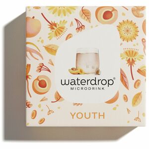 Waterdrop YOUTH mikrodrink příchuť peach, ginger, ginseng, dandelion 12 ks