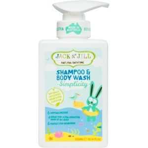 Jack N’ Jill Simplicity jemný sprchový gel a šampon pro děti 2 v 1