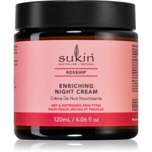 Sukin Rosehip intenzivně vyživující noční krém s hydratačním účinkem 120 ml