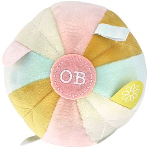 O.B Designs Sensory Ball plyšová hračka Autumn Pink 3m+ 1 ks