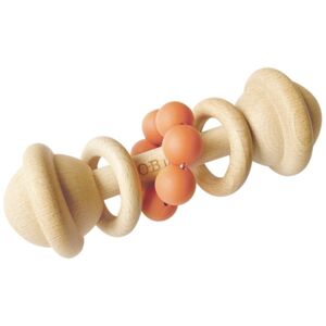 O.B Designs Rattle Toy chrastítko Cinnamon 3m+ 1 ks