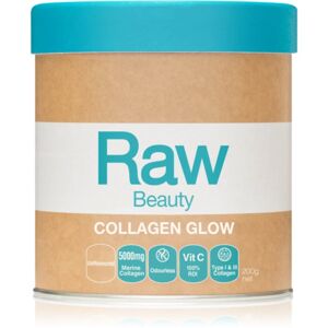 Amazonia Raw Beauty Collagen Glow prášek na přípravu nápoje s kolagenem příchuť Natural 200 g