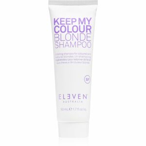 Eleven Australia Keep My Colour Blonde Shampoo šampon pro blond vlasy 50 ml