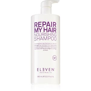 Eleven Australia Repair My Hair Nourishing Shampoo ošetřující a posilující šampon 960 ml