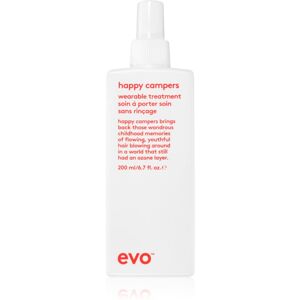 EVO Happy Campers Wearable Treatment strukturovací stylingový sprej pro poškozené a barvené vlasy 200 ml