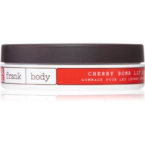 Frank Body Lip Care Cherry Bomb cukrový peeling na rty 15 ml