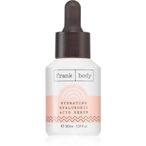 Frank Body Face Care Hydrating hloubkově vyživující a hydratační sérum s kyselinou hyaluronovou 30 ml