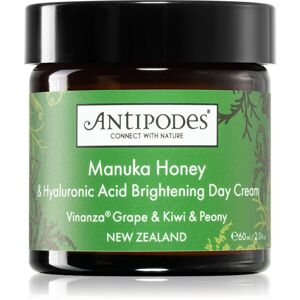 Antipodes Harmony Manuka Honey Day Cream lehký denní krém pro rozjasnění pleti 60 ml