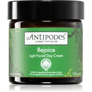 Antipodes Rejoice Light Facial Day Cream lehký hydratační denní krém 60 ml