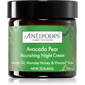 Antipodes Avocado Pear Nourishing Night Cream noční výživný krém na obličej 60 ml