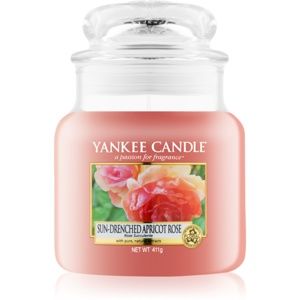 Yankee Candle Sun-Drenched Apricot Rose vonná svíčka 411 g Classic stř