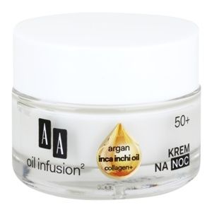AA Cosmetics Oil Infusion2 Argan Inca Inchi 50+ noční regenerační krém