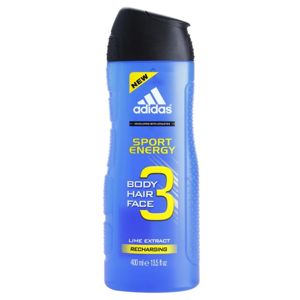 Adidas A3 Sport Energy sprchový gel 3 v 1 pro muže 400 ml