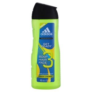 Adidas Get Ready! sprchový gel 3 v 1 pro muže 400 ml