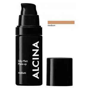 Alcina Decorative Silky Matt make-up s pudrovým efektem odstín Medium 30 ml