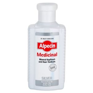 Alpecin Medicinal Silver vlasové tonikum neutralizující žluté tóny