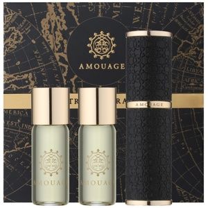 Amouage Epic parfémovaná voda (1x plnitelná + 2x náplň) pro muže 3 x 10 ml