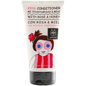 Apivita Kids Rose & Honey vlasový kondicionér pro děti 150 ml