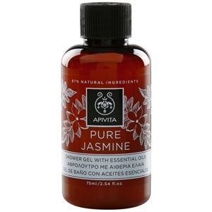 Apivita Pure Jasmine sprchový gel s esenciálními oleji 75 ml