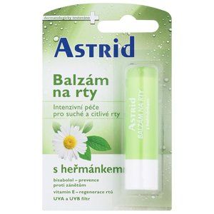 Astrid Lip Care heřmánkový balzám na suché a citlivé rty s regeneračním účinkem 4,8 g