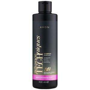 Avon Advance Techniques Absolute Perfection BB šampon pro regeneraci a ochranu vlasů 400 ml
