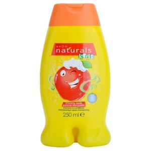 Avon Naturals Kids Amazing Apple šampon a kondicionér 2 v 1 pro děti s vůní Amazing Apple 250 ml