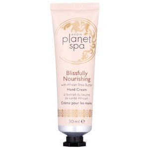 Avon Planet Spa Blissfully Nourishing krém na ruce s bambuckým máslem 30 ml