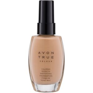 Avon True Colour zklidňující make-up pro matný vzhled odstín Cream 30 ml