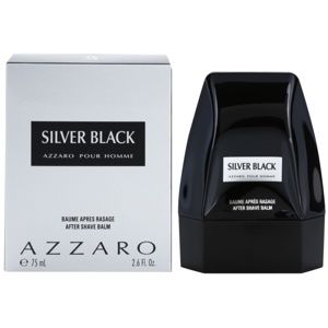 Azzaro Silver Black balzám po holení pro muže 75 ml
