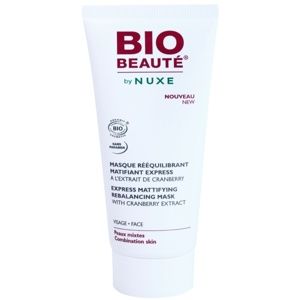 Bio Beauté by Nuxe Rebalancing matující maska s brusinkovým extraktem