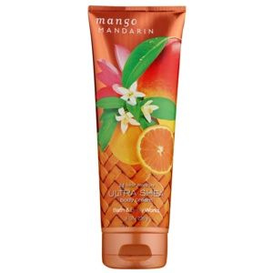 Bath & Body Works Mango Mandarin tělový krém pro ženy 226 g