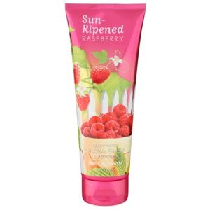 Bath & Body Works Sun Ripened Raspberry tělový krém pro ženy 236 ml