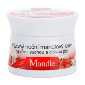 Bione Cosmetics Almonds výživný noční krém pro velmi suchou a citlivou pleť 51 ml