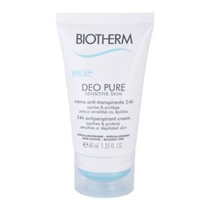 Biotherm Deo Pure Sensitive Skin krémový antiperspirant pro citlivou a depilovanou pokožku 40 ml