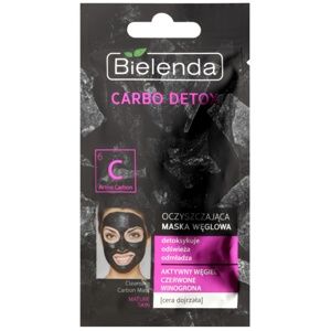 Bielenda Carbo Detox Active Carbon čisticí maska s aktivním uhlím pro zralou pleť 8 g