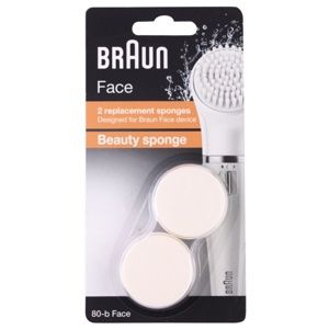 Braun Face 80-b Beauty Sponge náhradní hlavice 2 ks 2 ks