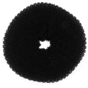BrushArt Hair Donut vycpávka do drdolu černá (8 cm)